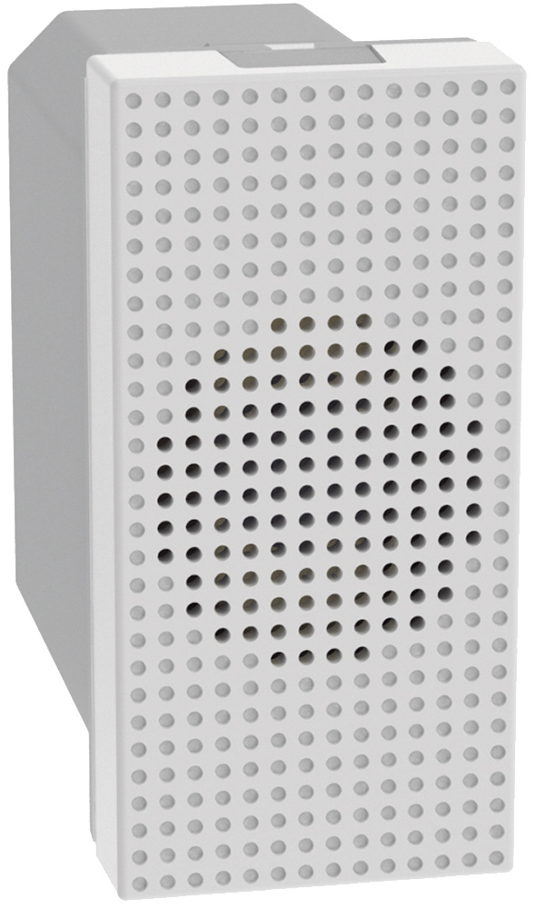 Bticino Zumbador JW4356V127Q, 1 Módulo, 127V, Blanco