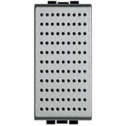 Bticino Zumbador NT4356/127, 1 Módulo, 127V, Gris