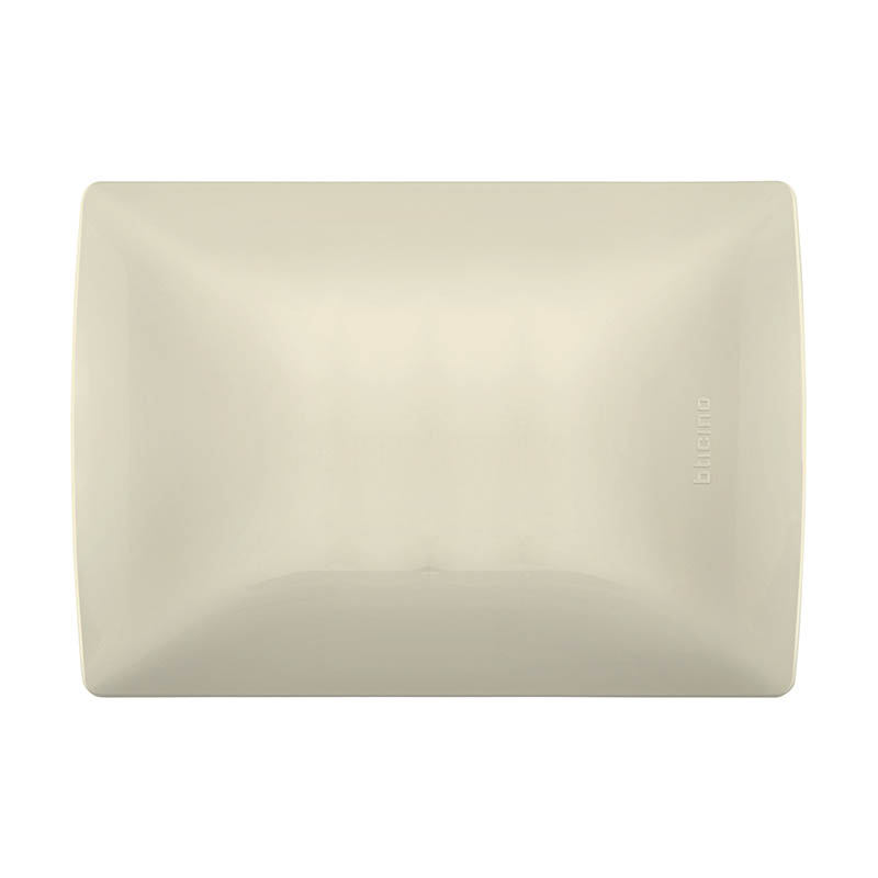 Bticino Placa Ciega de Resina con Chasis QZ4803M0MA, Marfil