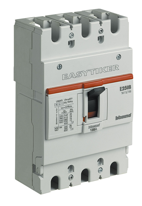 Bticino Interruptor Termomagnético 3 Polos E250H, 600V, 150A