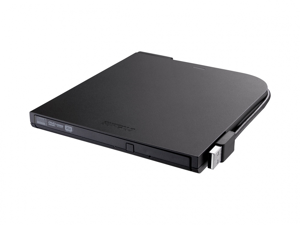Buffalo DVSM-PT58U2VB Quemador de DVD, 8x/8x, USB 2.0, Externo, Negro