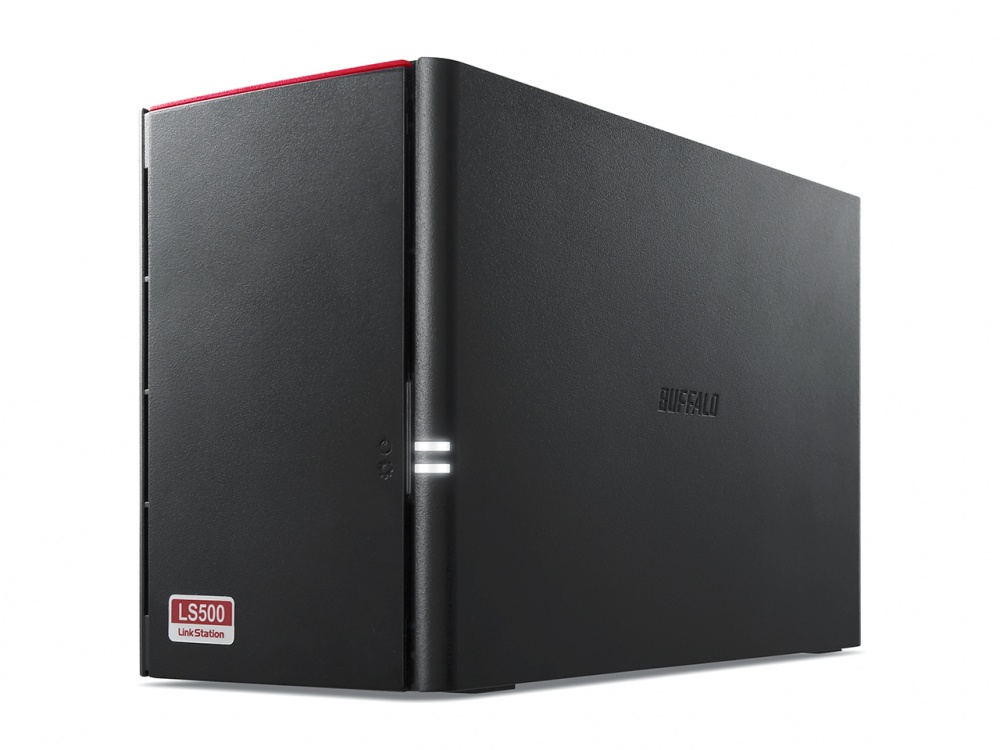 Buffalo LinkStation 520DN NAS de 2 Bahias, 2TB (2 x 1TB), Realtek RTD1195N 1GHz, USB 3.0, Negro ― Incluye Discos