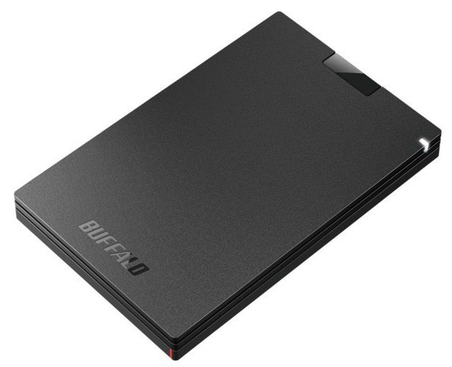 SSD Externo Buffalo SSD-PG, 500GB, Micro USB-B, Negro