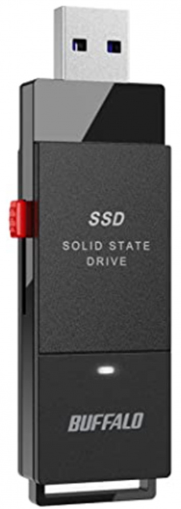 SSD Externo Buffalo SSD-PUT, 2TB, USB-A, Negro