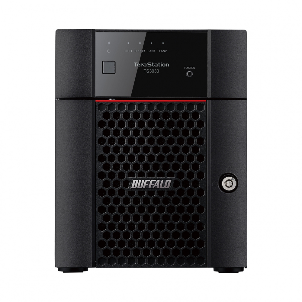Buffalo TS3430DN3204 NAS, 4 Bahías, 32TB, Annapurna Labs Alpine AL524, 2GB RAM, SATA III, máx 32TB ― Incluye Discos Duros