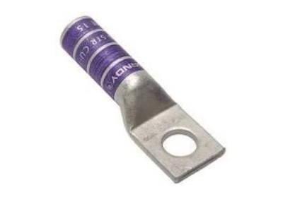 Burndy Terminal para Cable YA28TC38, 1 Orificio, 3/8", 4/0 AWG, Cobre