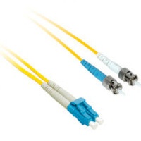 Cable Fibra Óptica Monomodo OS2 LC Macho - ST Macho, 9/125, 2 Metros, Amarillo