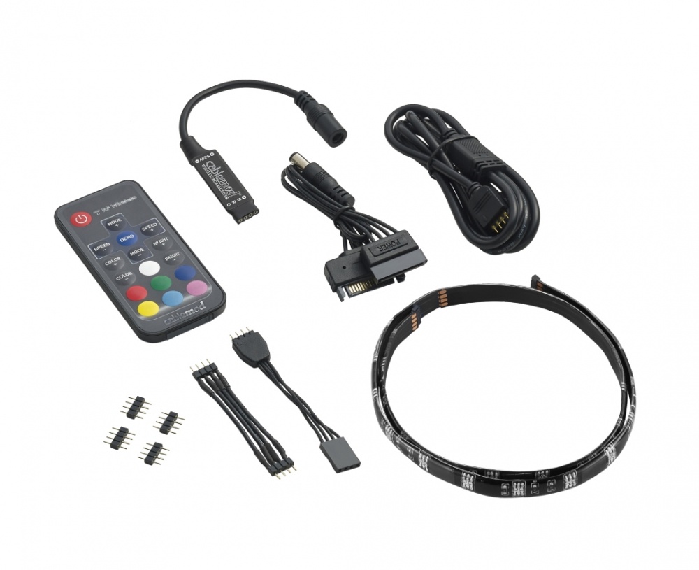 Cablemod Kit de Iluminación RGB WideBeam, Aura Sync, 60cm