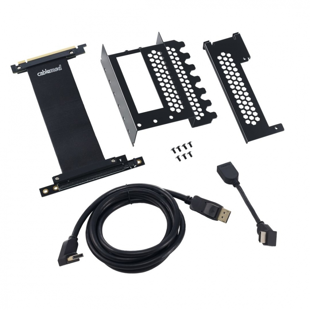 Cablemod Kit Bracket PCI-E + Cable DisplayPort + Adaptador HDMI