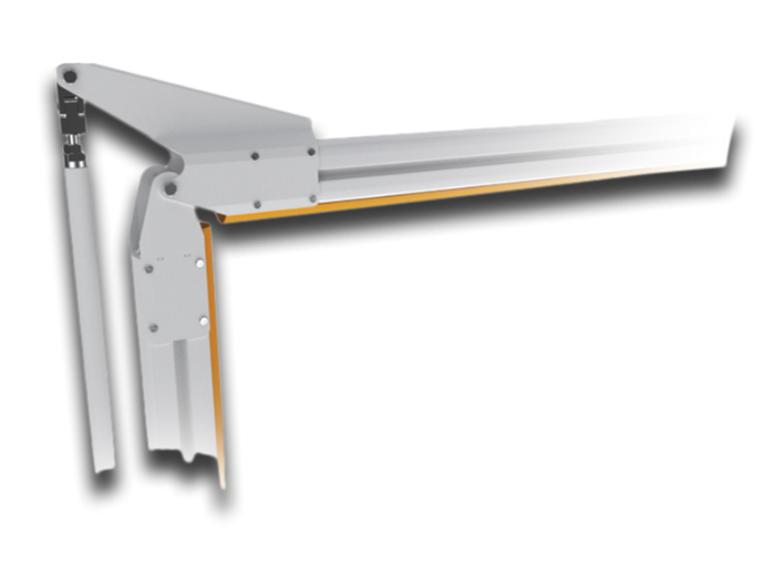 CAME Brazo Tubular para Control de Acceso Vehicular 803XA-0310, Aluminio