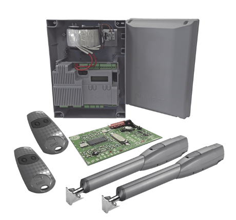 CAME Operador para Puerta Abatible KIT-ATS-080, 5 Metros, hasta 400kg