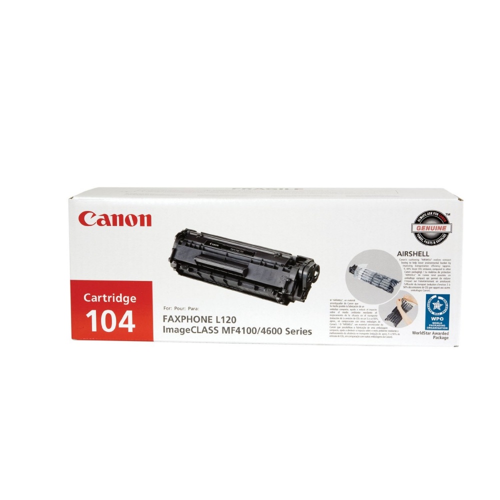 Tóner Canon 104 Negro, 2.000 Páginas 