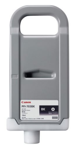 Tanque de Tinta Canon PFI-703BK Negro 700ml