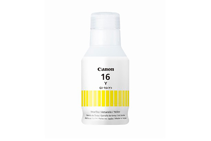 Tanque de Tinta Canon GI-16 Amarillo, 132ml, 9000 Páginas