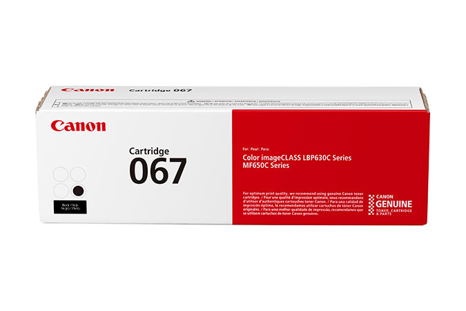 Tóner Canon 067 Negro, 1.350 Páginas