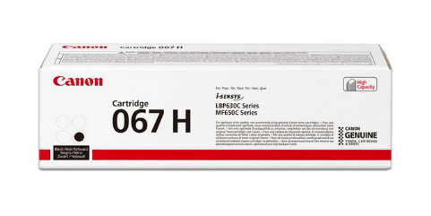 Tóner Canon 067H Negro, 2.350 Páginas