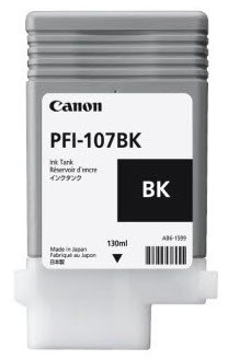 Tanque de Tinta Canon PFI-107BK Negro 130ml