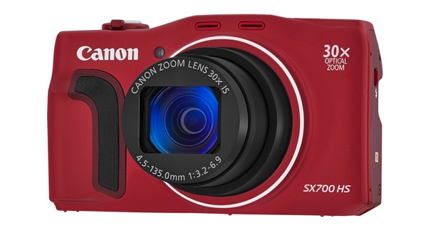 Cámara Digital Canon PowerShot SX700 HS, 16.1MP, Zoom óptico 30x, Rojo