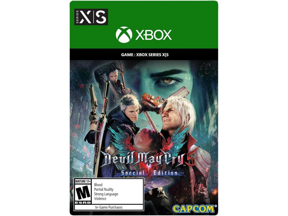 Devil May Cry 5: Edición Especial, Xbox One/Xbox Series X ― Producto Digital Descargable