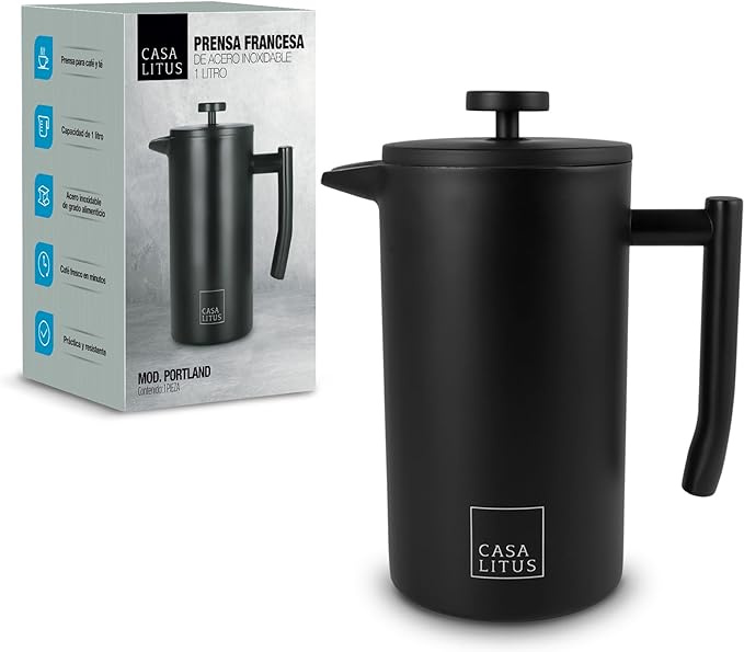 Casa Litus Prensa Francesa Portland, 4 Tazas