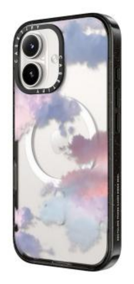 Casetify Funda Clouds para iPhone 16 Plus, Multicolor