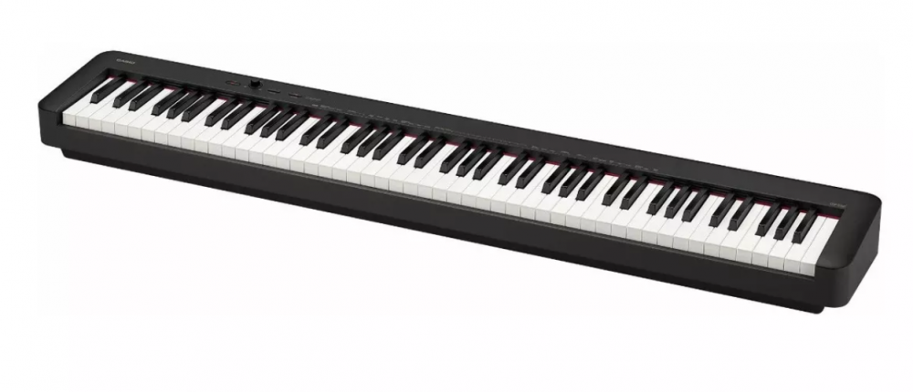 Casio Piano Digital CDP-S160, 88 Teclas, 10 Tonos, USB-B, Negro