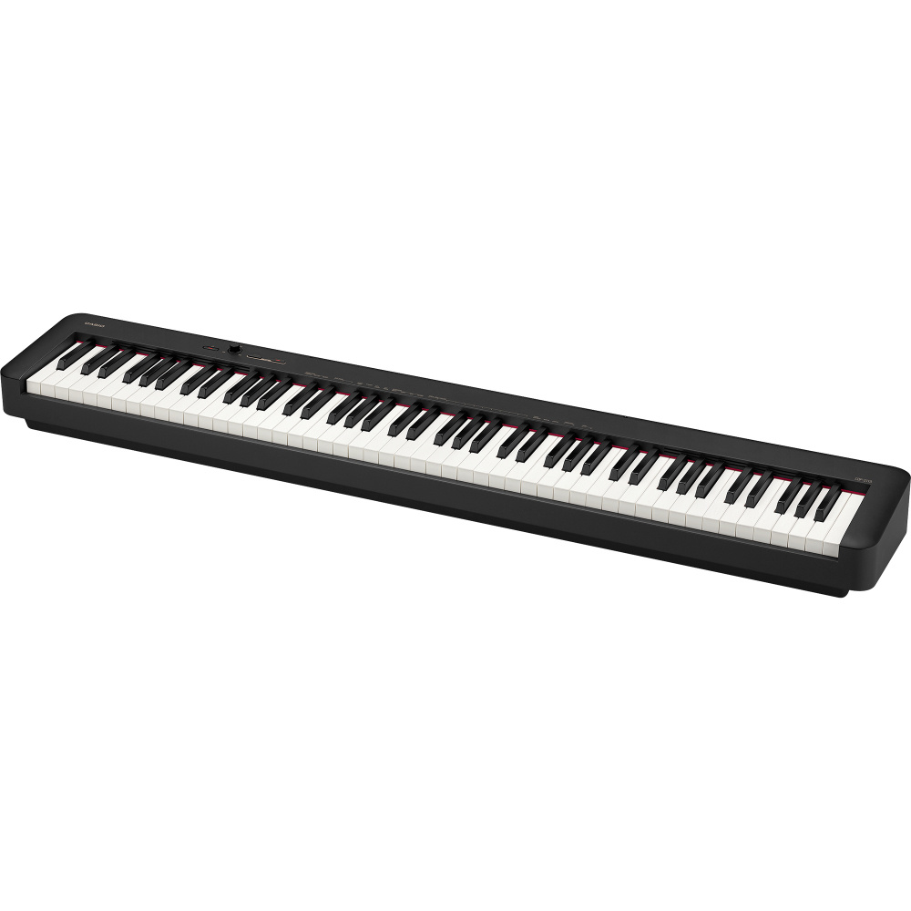 Casio Piano Digital Portátil CDPS110, 88 Teclas, 10 Tonos, USB-B, Negro