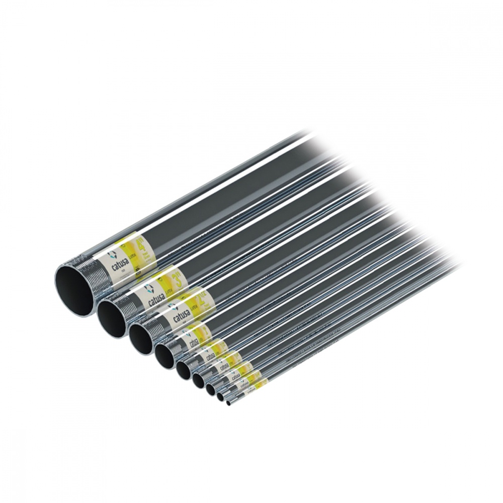 Catusa Tubo Conduit 1 1/4", 32mm x 3 Metros, Acero