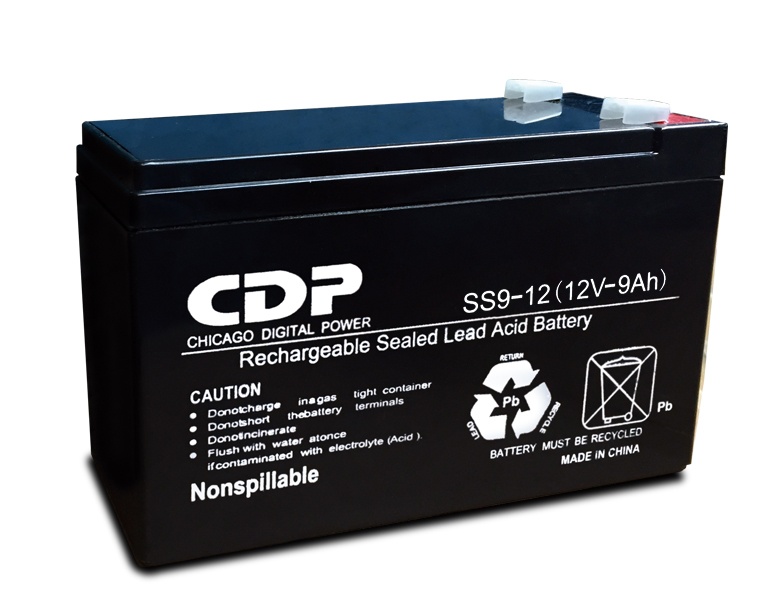 CDP Batería de Reemplazo para No Break SS9-12, 12V, 9Ah