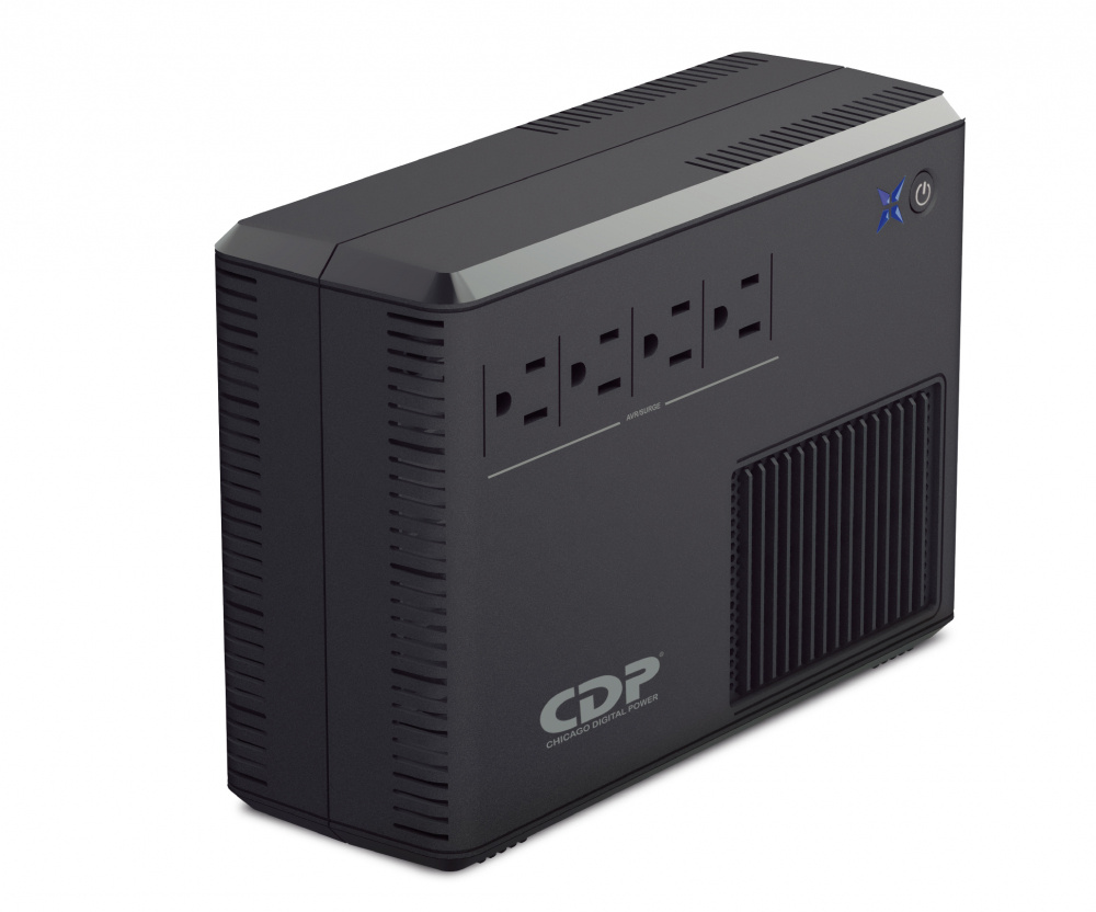 Regulador CDP RUPR604, 300W, 600VA, Entrada 120V, Salida 120V, 4 Salidas
