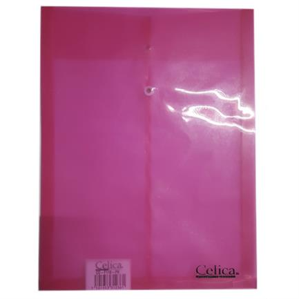 Celica Sobre con Rondana CO-F118, Paquete de 12 Piezas, Tamaño Carta, Color Rosa