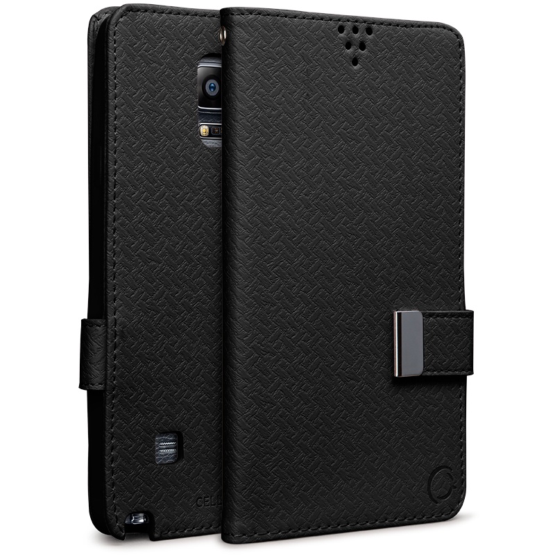 Cellairis Funda Gazette para Samsung Note 4, Negro