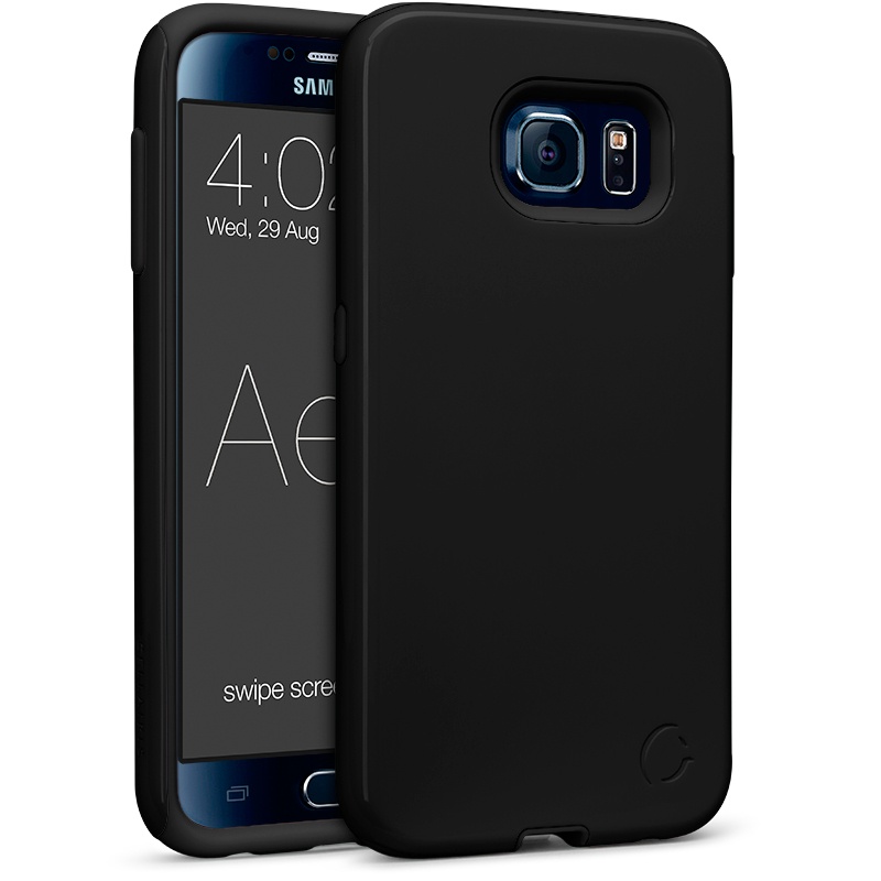 Cellairis Funda Aero Midnight para Samsung Galaxy S6, Negro