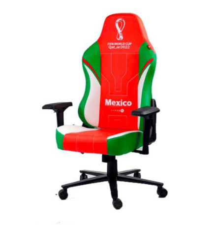 Checkpoint Silla Gamer FIFA World Cup Qatar 2022 México, hasta 200Kg, Multicolor