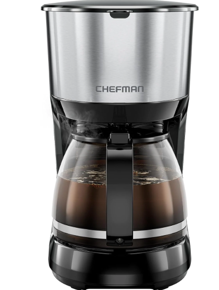 Chefman Cafetera de Goteo RJ14-10-SS-MX, 10 Tazas