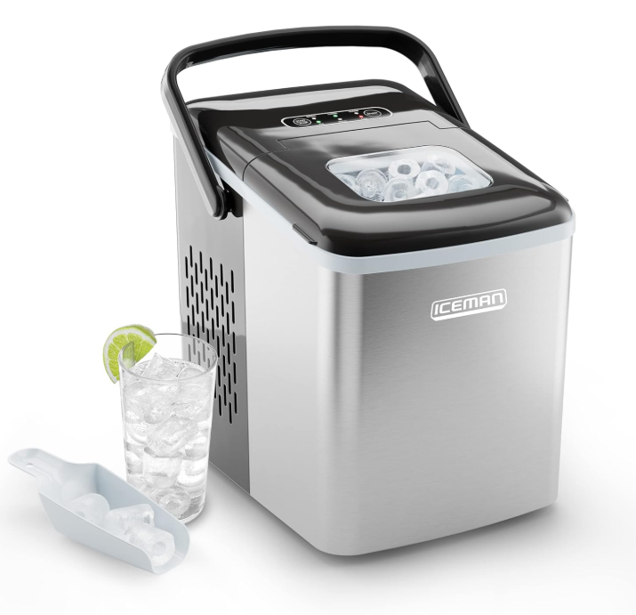 Chefman Máquina de Hielo RJ56-D-1-MX, Porciones, 250W