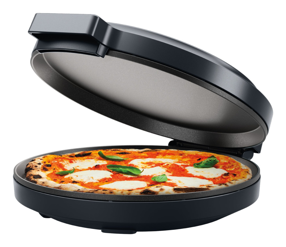 Chefman Parrilla Eléctrica RJ58-EM, 1 Quemador, Antiadherente, 1440W, Negro