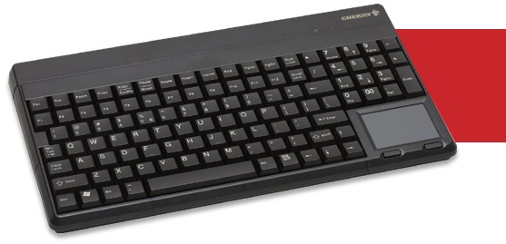 Cherry Teclado Industrial, Alámbrico, USB, Negro (Inglés)