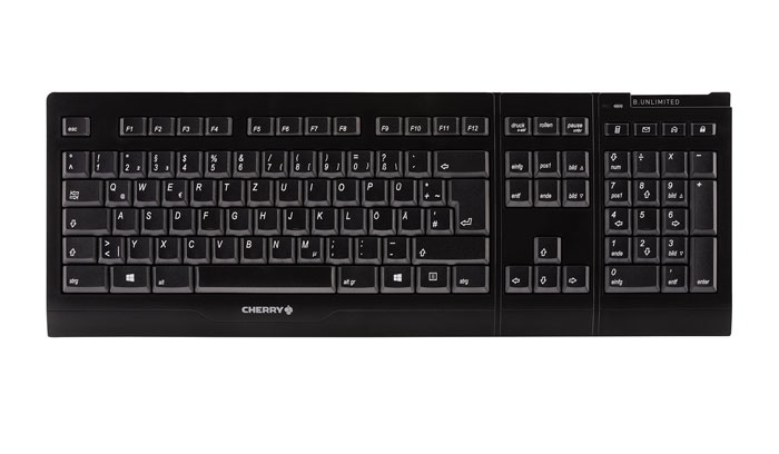 Teclado Cherry B.Unlimited 3.0, Inalámbrico, USB, Negro (Español)
