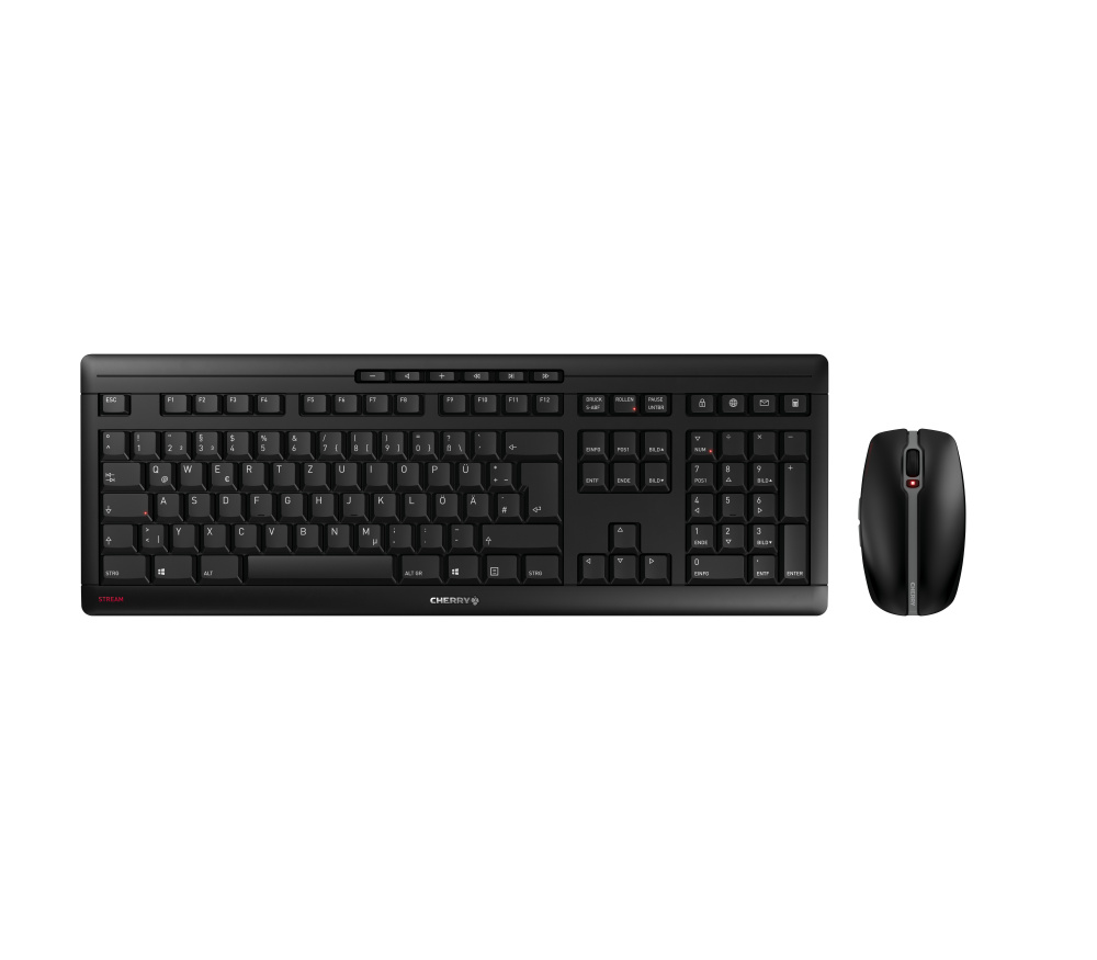 Kit de Teclado y Mouse Cherry JD-8560ES-2, Inalámbrico, RF Inalámbrico, Negro, Español