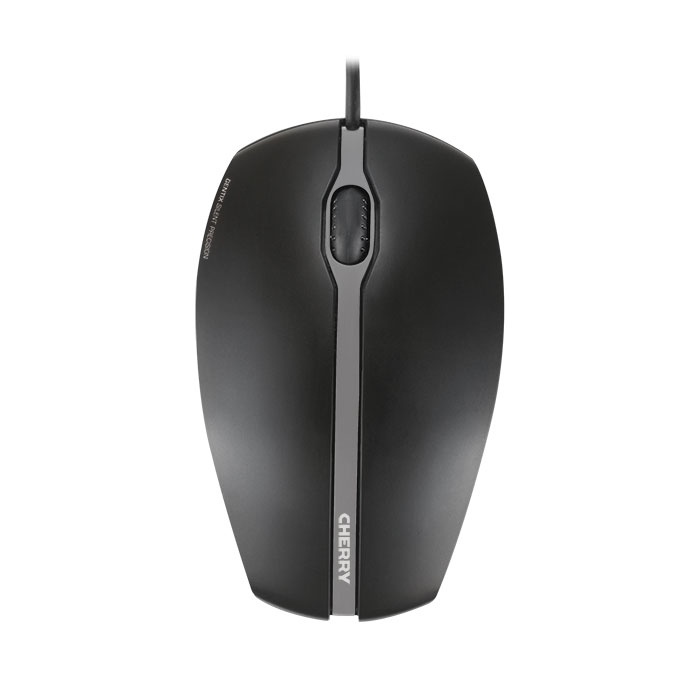 Mouse Cherry Óptico Gentix Silent, Alámbrico, USB A, 1000DPI, Negro