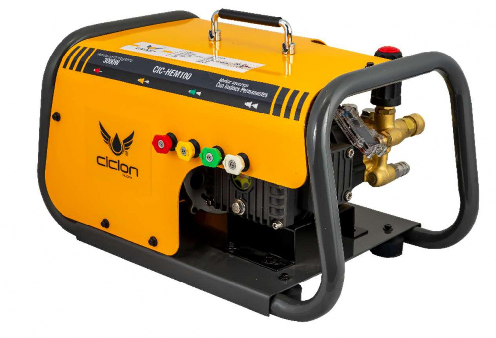 Ciclon Hidrolavadora CIC-HEM100, 2175psi, Amarillo