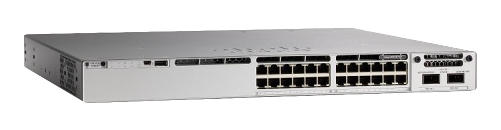 Switch Cisco Gigabit Ethernet Catalyst C9300-24UX Network Essentials, 24 Puertos UPOE 10/100/1000Mbps, 640Gbit/s, 32.000 Entradas - Administrable