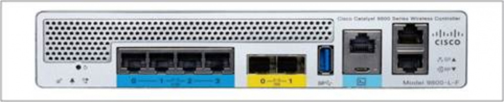 Cisco Controlador Inalámbrico Catalyst 9800-L, 4x RJ-45, 1x USB 3.0