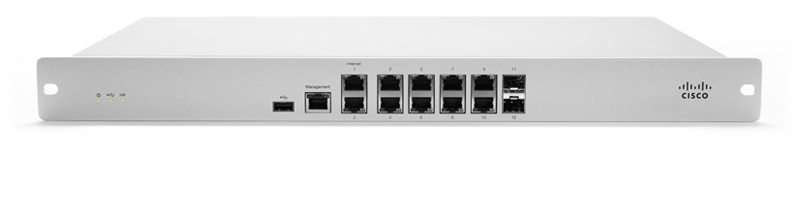 Router Cisco Meraki con Firewall MX84, Alámbrico, 500Mbit/s, 2x RJ-45, 1x USB 2.0 ― Requiere trámite de NOM, causando tiempo de entrega extendido