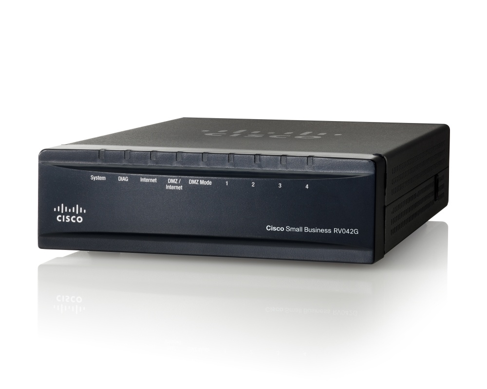 Router Cisco Gigabit Ethernet RV042G, Alámbrico, 6x RJ-45