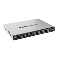 Switch Cisco Gigabit Ethernet SLM2048, 48 Puertos + 2 Combo, 96 Gbit/s, 8000 Entradas - Administrable
