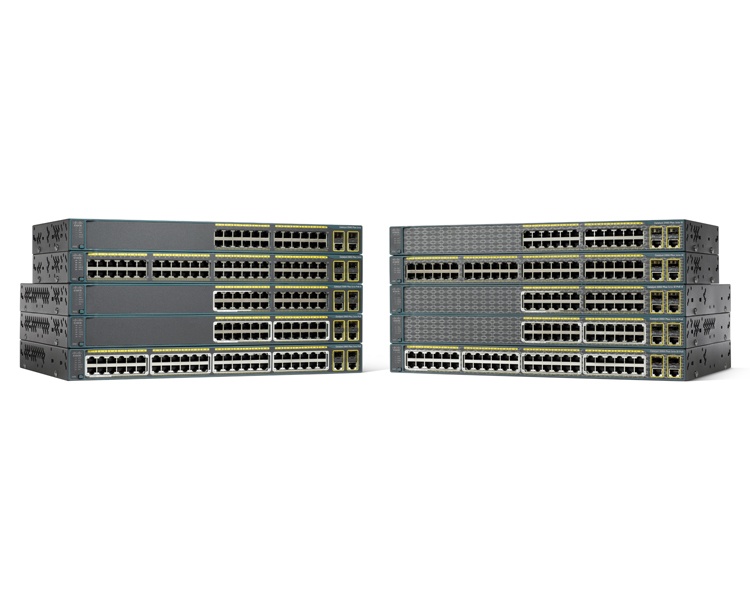 Switch Cisco Fast Ethernet Catalyst 2960-Plus, 10/100Mbps, 24 Puertos - Administrable