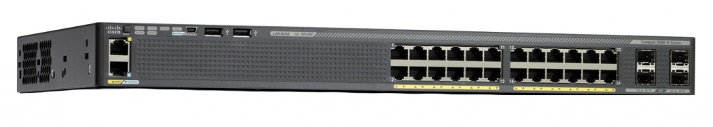 Switch Cisco Gigabit Ethernet Catalyst 2960-X, 24 Puertos 10/100/1000Mbps, 216 Gbit/s - Administrable