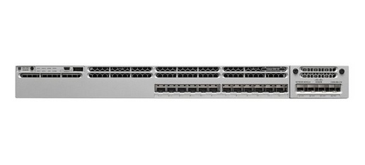 Switch Cisco Gigabit Ethernet Catalyst 3850 IP Services, 12 Puertos 10/100/1000Mbps + 12 SFP, 68 Gbps, 32000 Entradas - Administrable